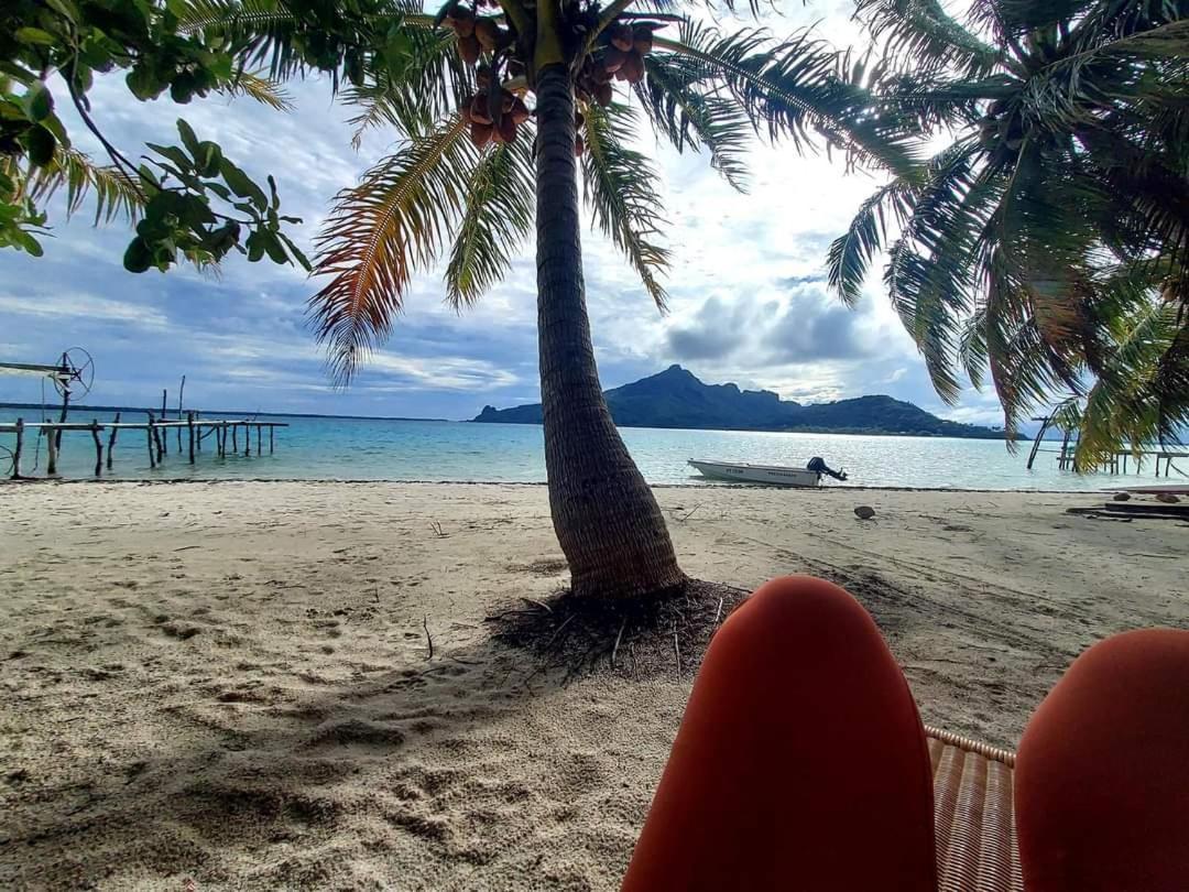 Poemanahere Island Camping A Maupiti Te-Fare-Arii Ngoại thất bức ảnh
