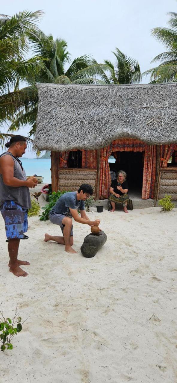 Poemanahere Island Camping A Maupiti Te-Fare-Arii Ngoại thất bức ảnh