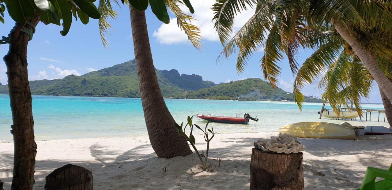 Poemanahere Island Camping A Maupiti Te-Fare-Arii Ngoại thất bức ảnh