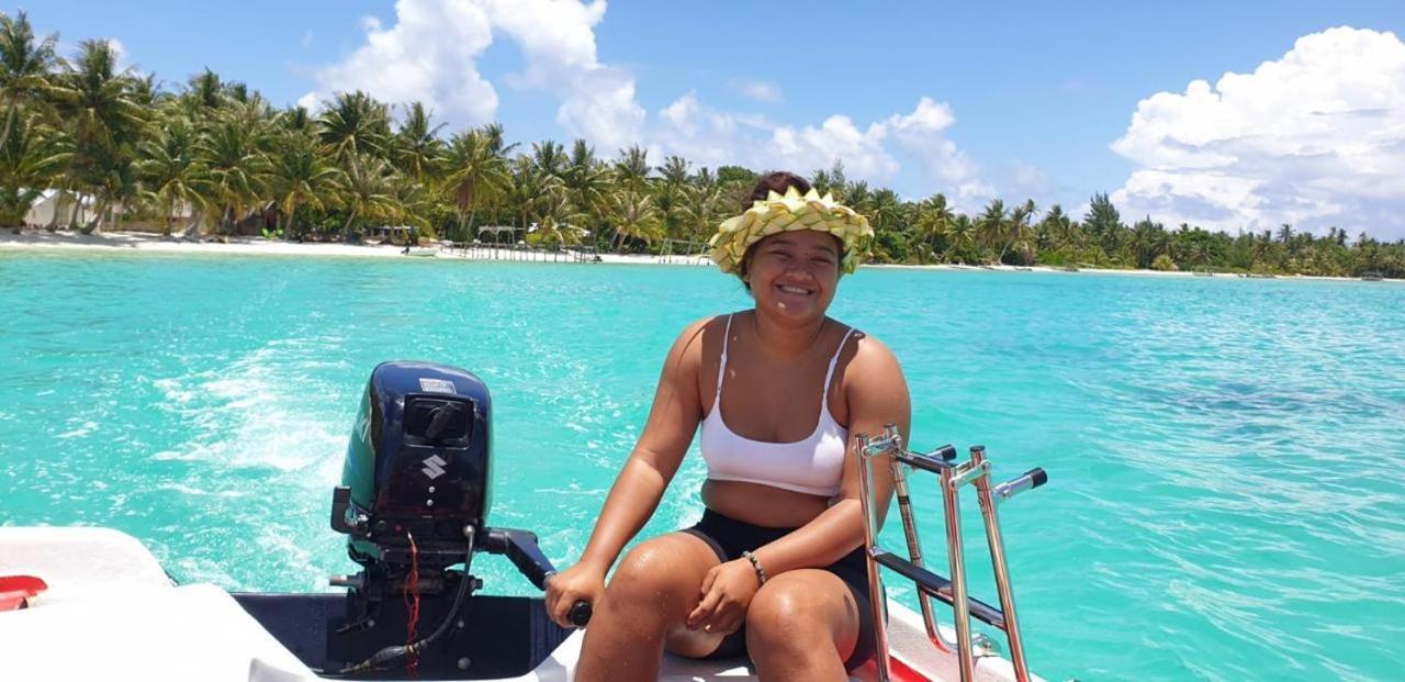 Poemanahere Island Camping A Maupiti Te-Fare-Arii Ngoại thất bức ảnh
