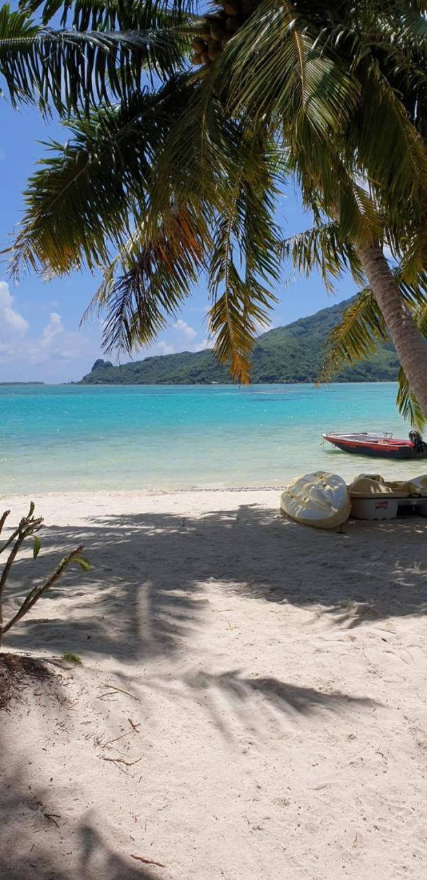 Poemanahere Island Camping A Maupiti Te-Fare-Arii Ngoại thất bức ảnh